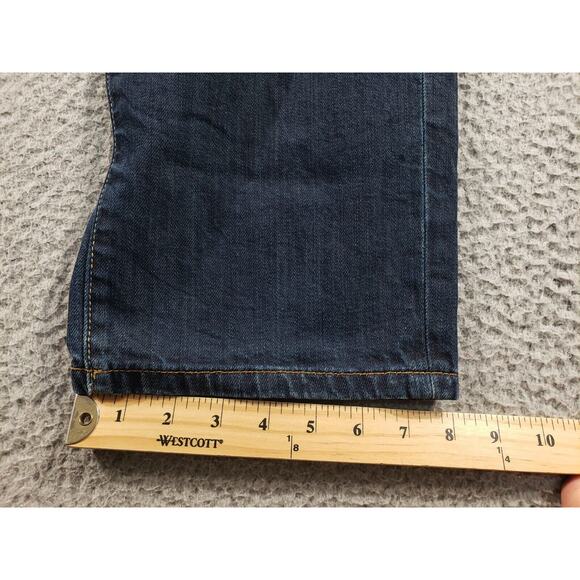 Lucky Brand Jeans Men's 34x30 Blue Denim 221 Original Straight Cotton Stretch - Picture 9 of 16